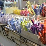 Avrei voluto comprare una forchetta con le farfalle, ma gli stand non facevano vendita