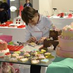 Dimostrazione di Cake Design allo stand di Pavoni