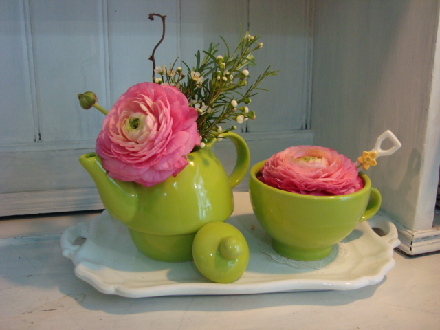 tea time floreale
