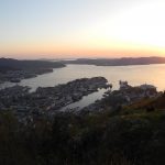 Vista di Bergen dalla Fløibanen