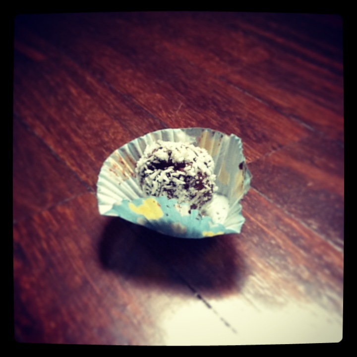 tartufi di cioccolato e tè verde matcha