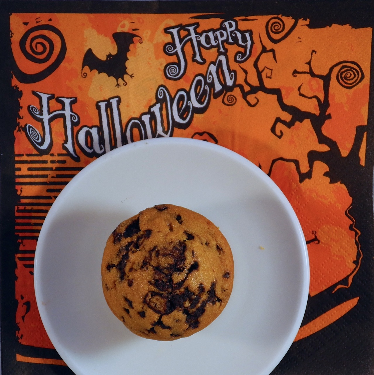 Muffin al cioccolato e zucca