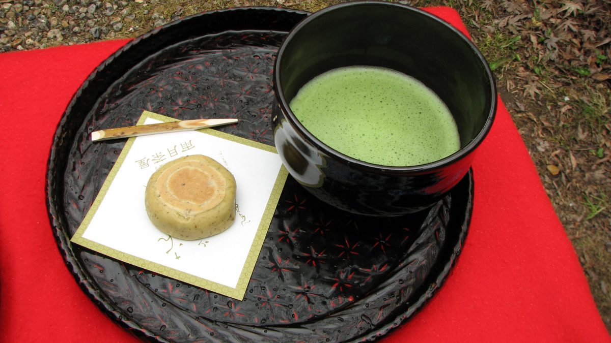 Matcha e wagashi
