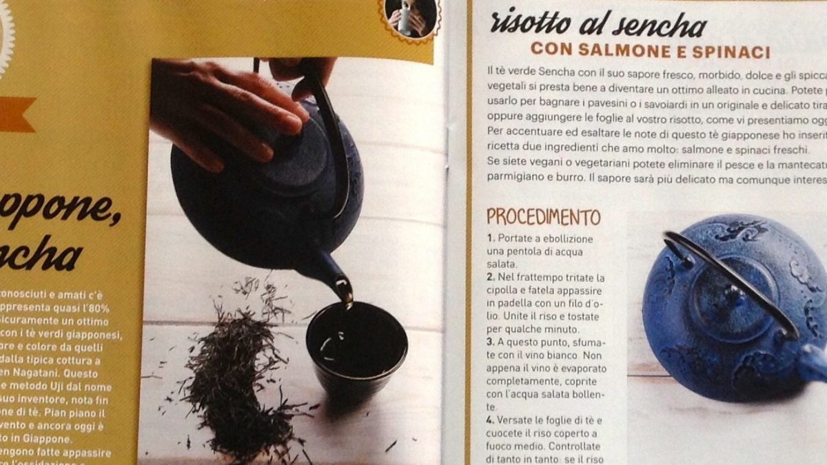 Julienne, il magazine di cucina con la rubrica sul tè