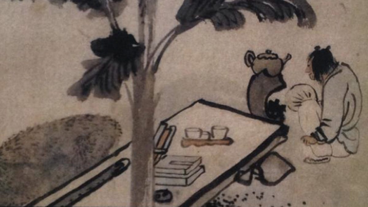Un libro sulla cultura del tè in Corea