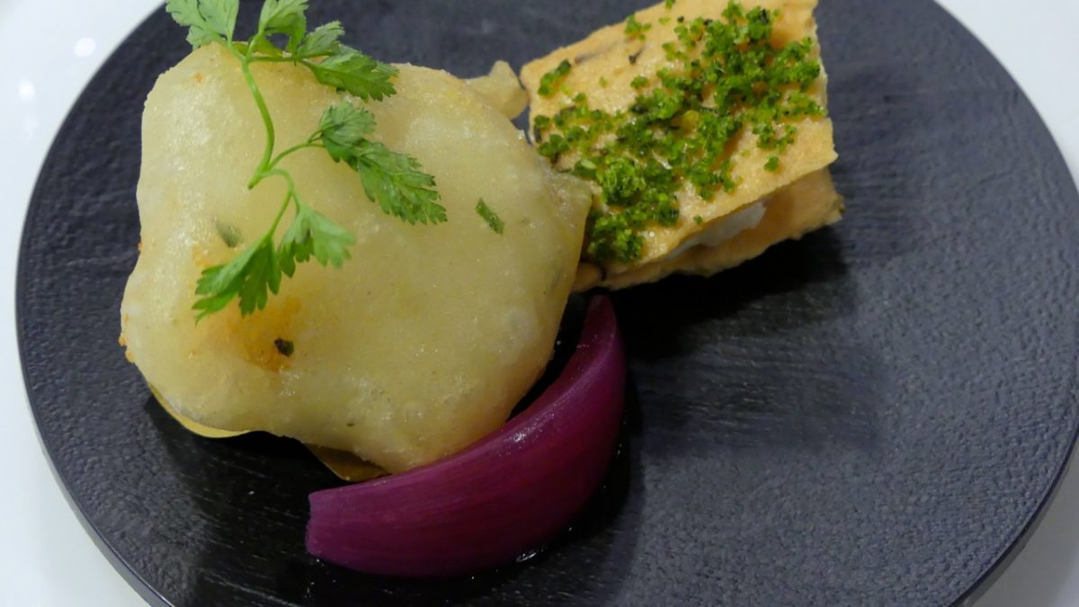 Ricetta originale per l'Afternoon Tea: cracker con baccalà mantecato