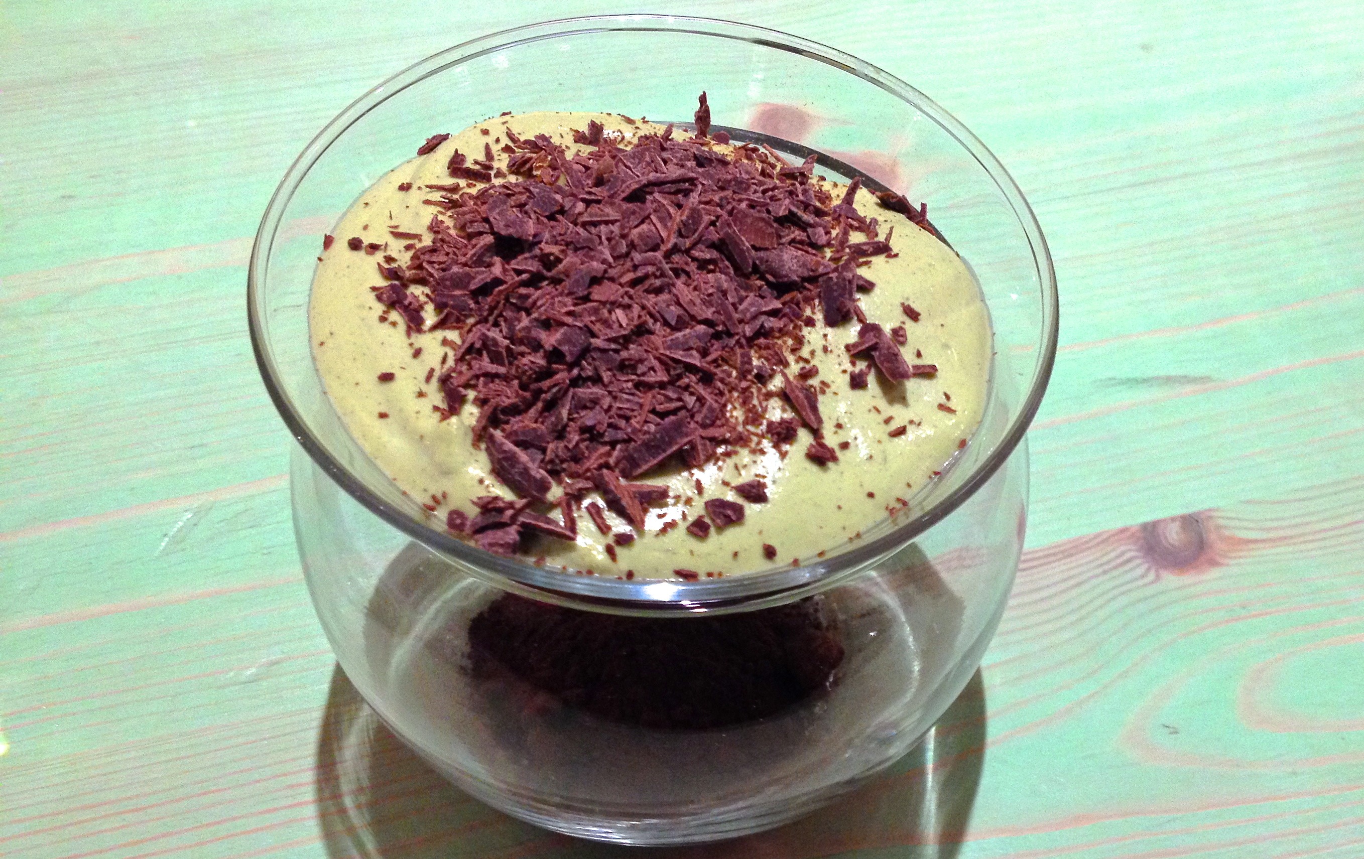 Nel menu del Pasta B a Milano c'è il tiramisù al matcha