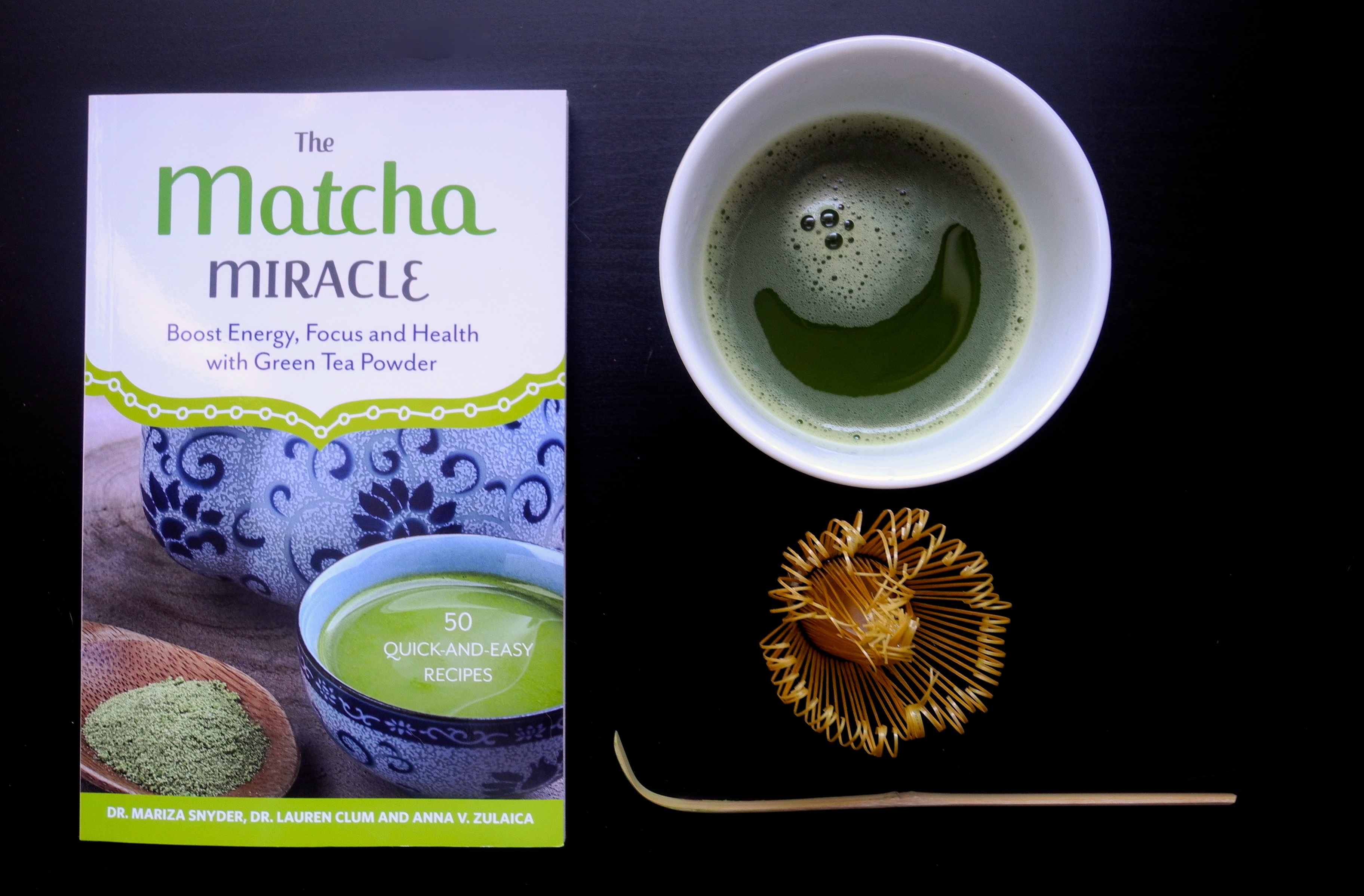 Un libro dedicato al tè verde matcha, The Matcha Miracle