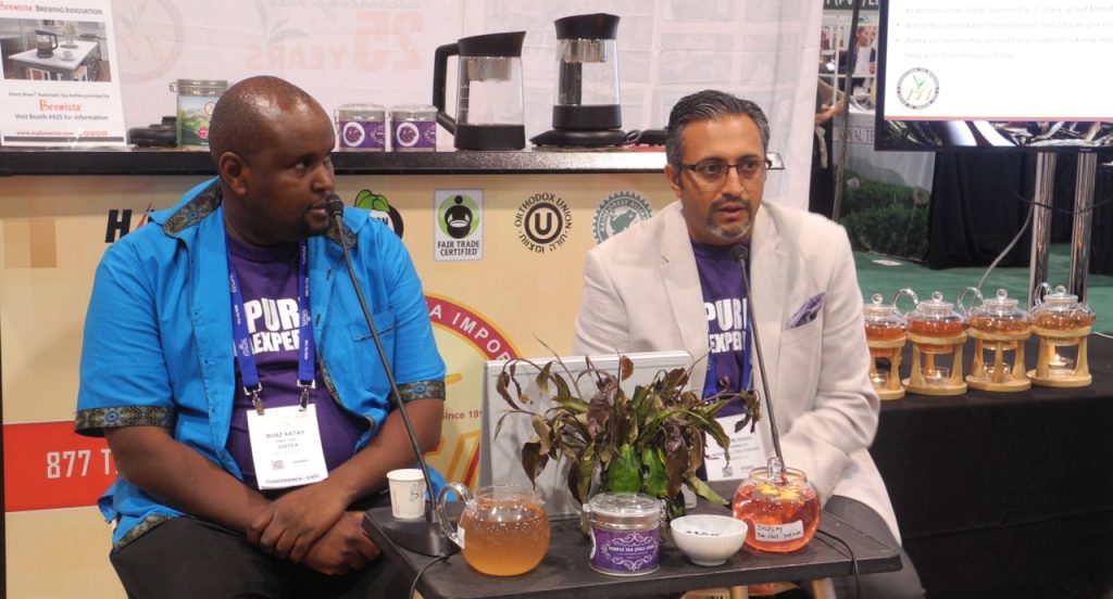 Il tè viola del Kenya presentato al World Tea Expo