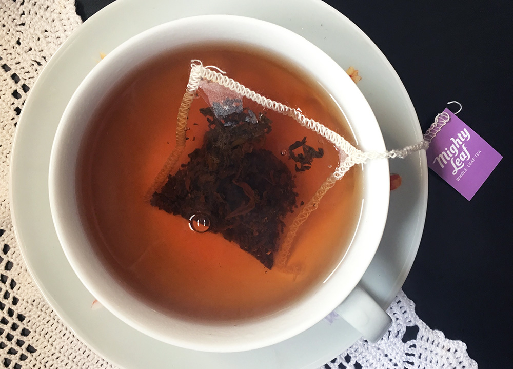 Bustine piramidali: la mia esperienza con l'Earl Grey di Mighty Leaf