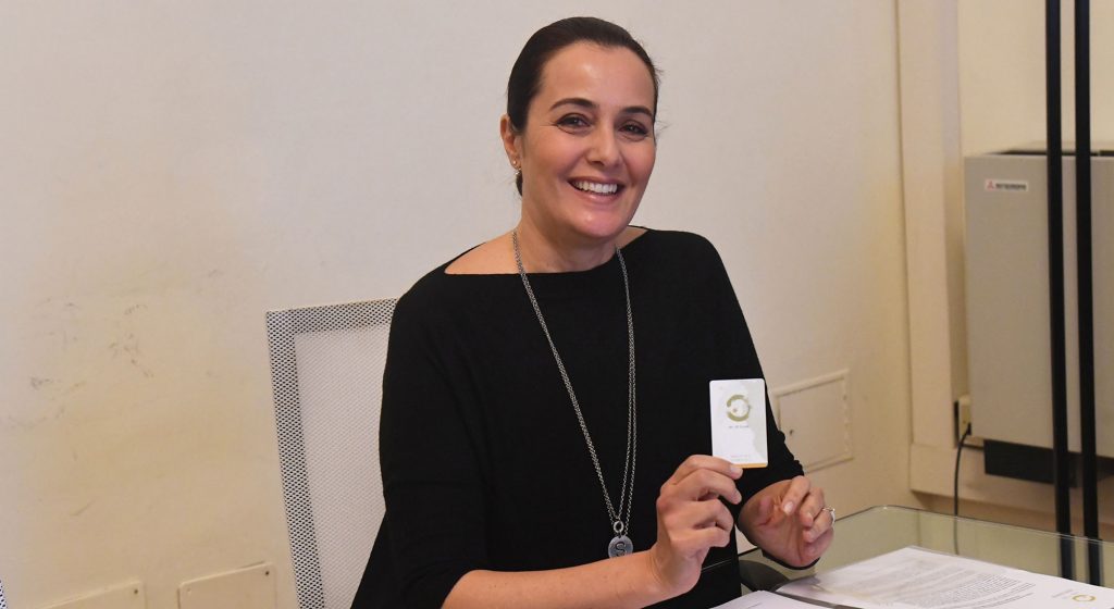 Roberta Capua testimonial del festival del tè 2018