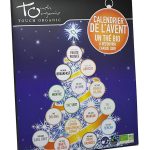 Calendario dell'avvento a tema tè biologico ed equo-solidale