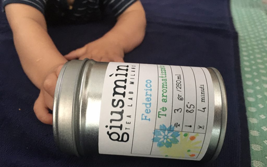 Idee per la bomboniera di un battesimo a tema tè